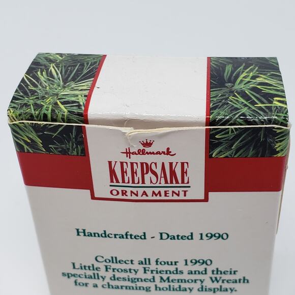 1990 Hallmark Little Seal #2 Miniature Little Frosty Friends Keepsake Ornament - Picture 3 of 9